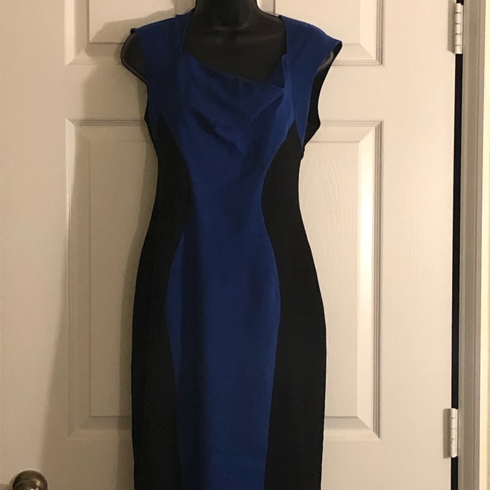 025. Avon Hourglass Color Block Dress